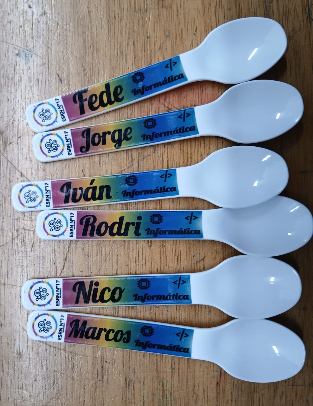 Cucharas de polimero
